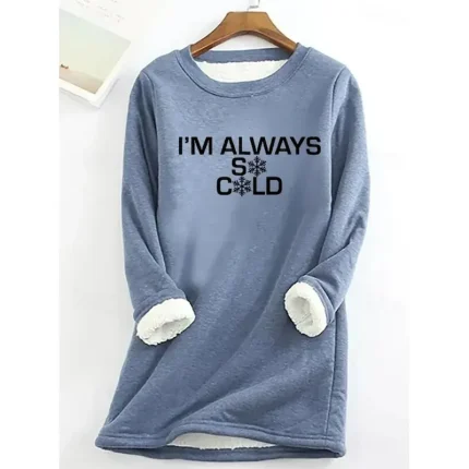 Women's Pullover Sweatshirt Letter Casual Comfrt Long Sleeve Crew Neck Regular Tops Street Dailywear Print Black Pink Blue Gray Fall Winter 2025 - US - Image 5