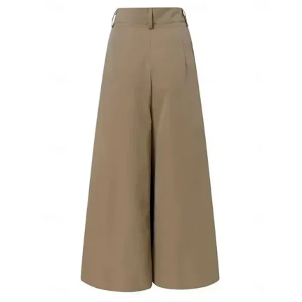 Women's Wide Leg Dress Work Pants Bell Bottom Full Length Fashion Streetwear Daily Black Khaki S M Fall Winter 2025 - Image 3